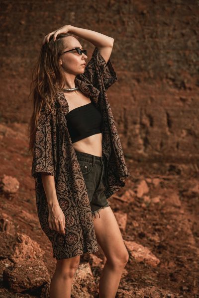 Amara Oversized Shirt | Wheel of Life