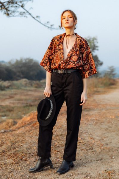 Amara Oversized Shirt | Clay