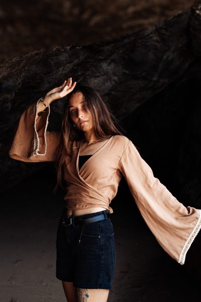 Sarika Kimono Gauze Top for Women | Anazvara