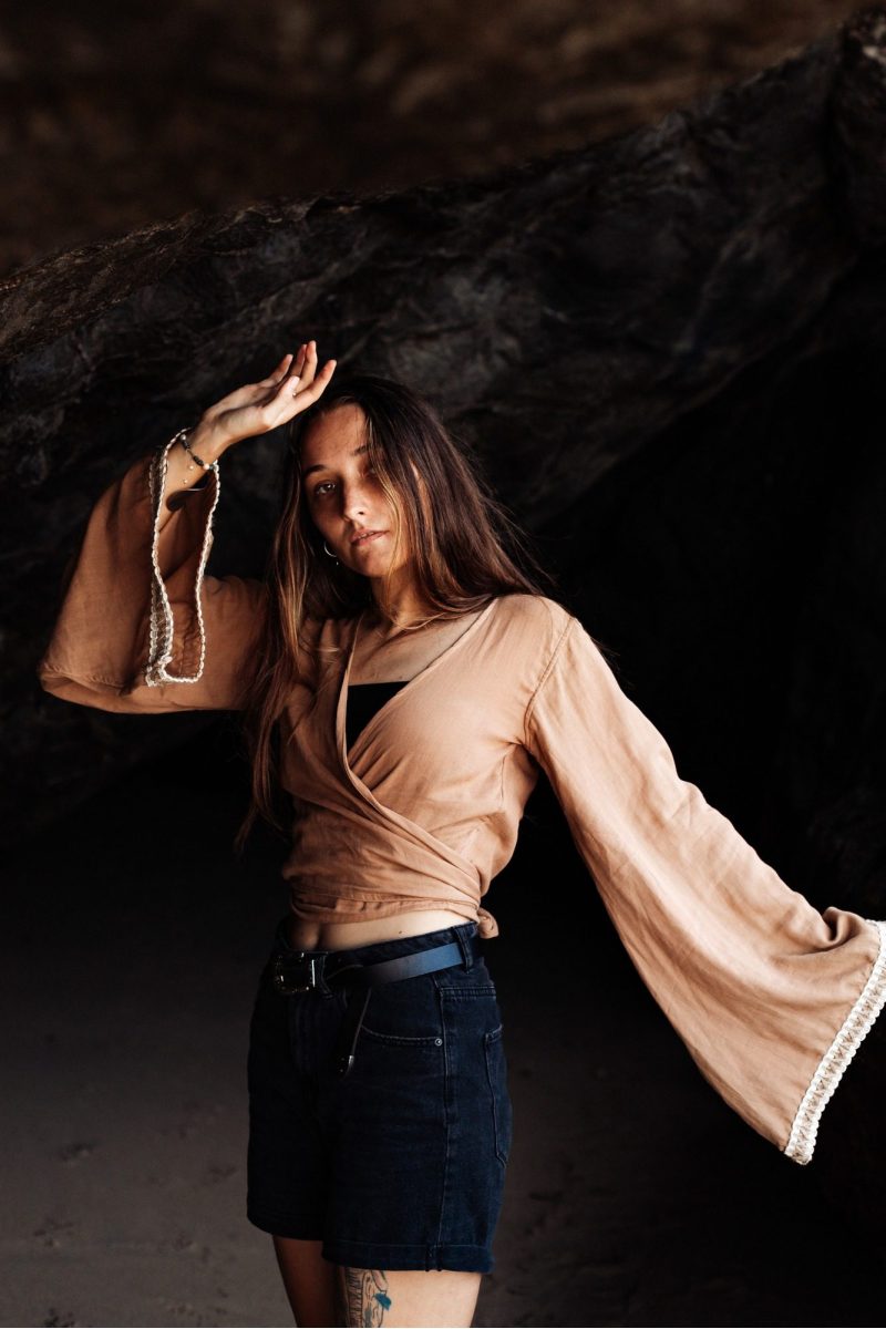 Sarika Kimono Gauze Top for Women | Anazvara