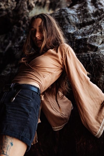 Sarika Kimono Gauze Top for Women | Anazvara