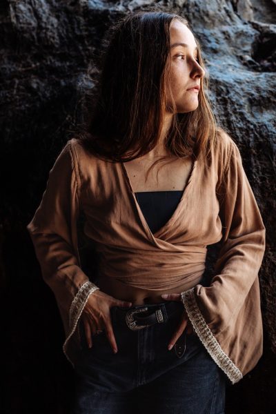 Sarika Kimono Gauze Top for Women | Anazvara