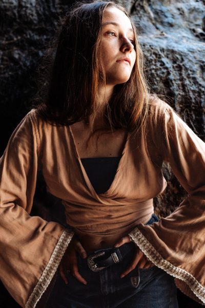 Sarika Kimono Gauze Top for Women | Anazvara