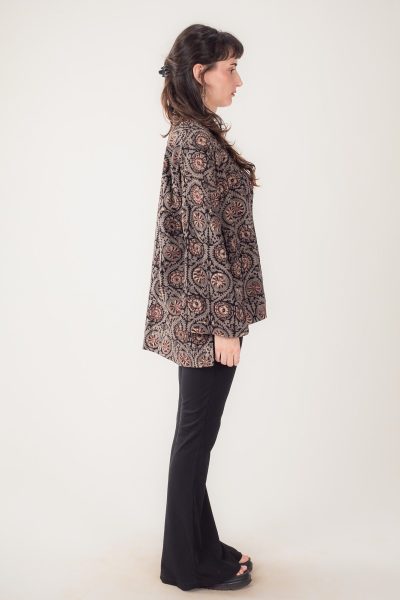 Relaxed Kimono Top for Women | Anazvara