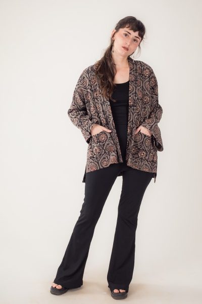 Relaxed Kimono Top for Women | Anazvara